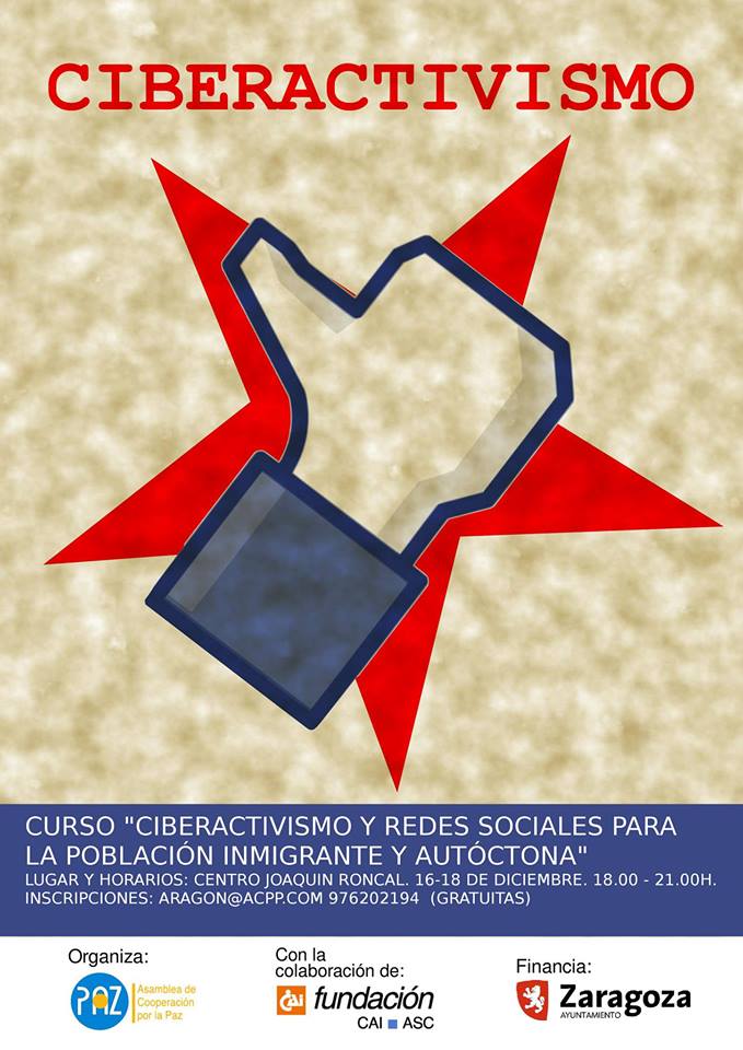 Curso de ciberactivismo y redes sociales para la poblacin inmigrante y autctona