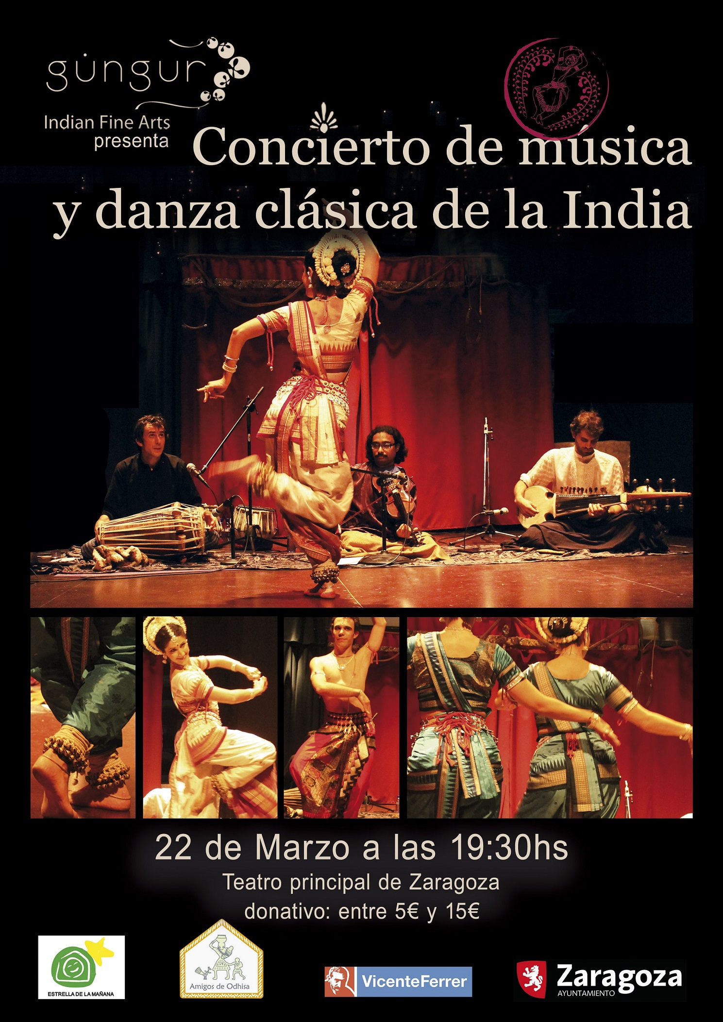Concierto de música y danza clásica de India